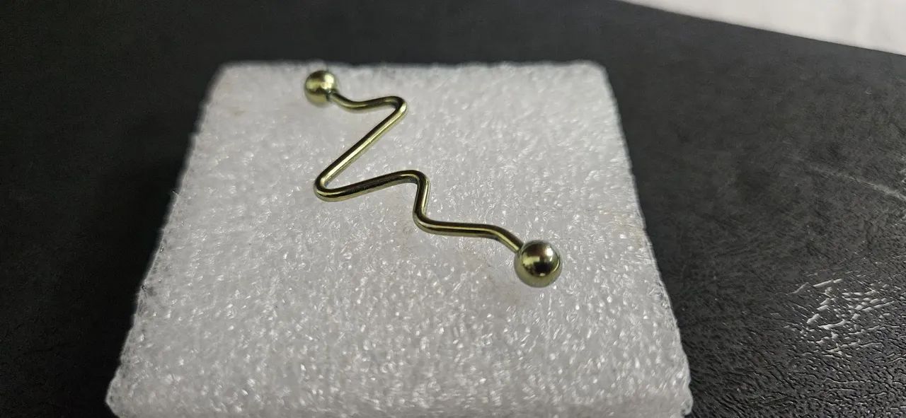 Piercing Transversal Titânio NOVO - Foto 2