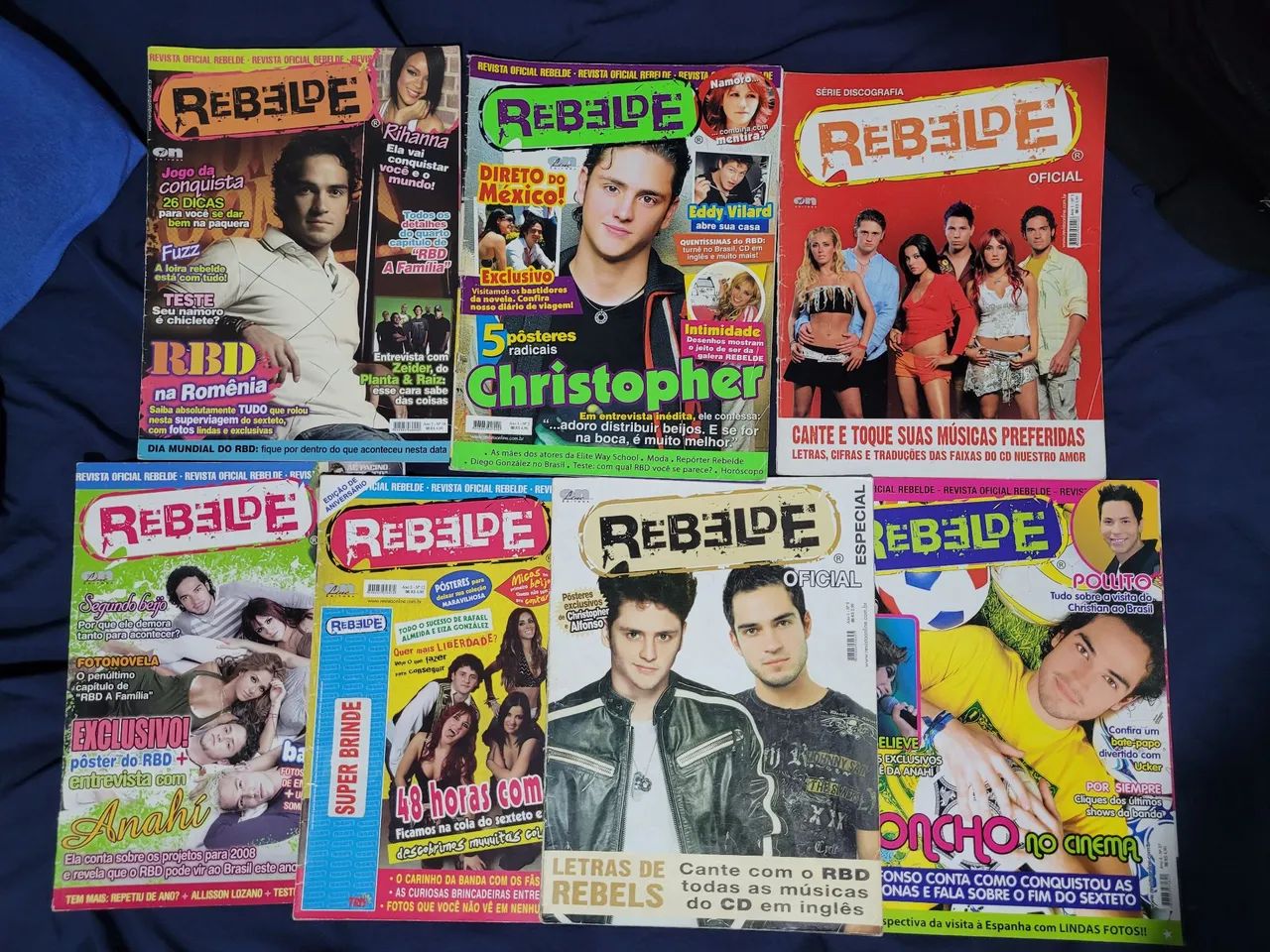 Kit Revistas RBD Rebelde + 2 CDs  - Foto 2