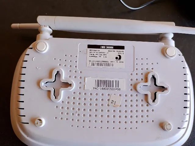 Roteador Intelbras Iwr 3000n Branco - Usado - Foto 3