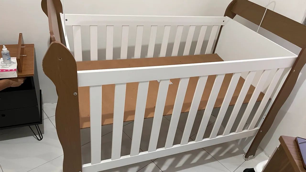 Berço Mini Cama Seminovo  - Foto 4