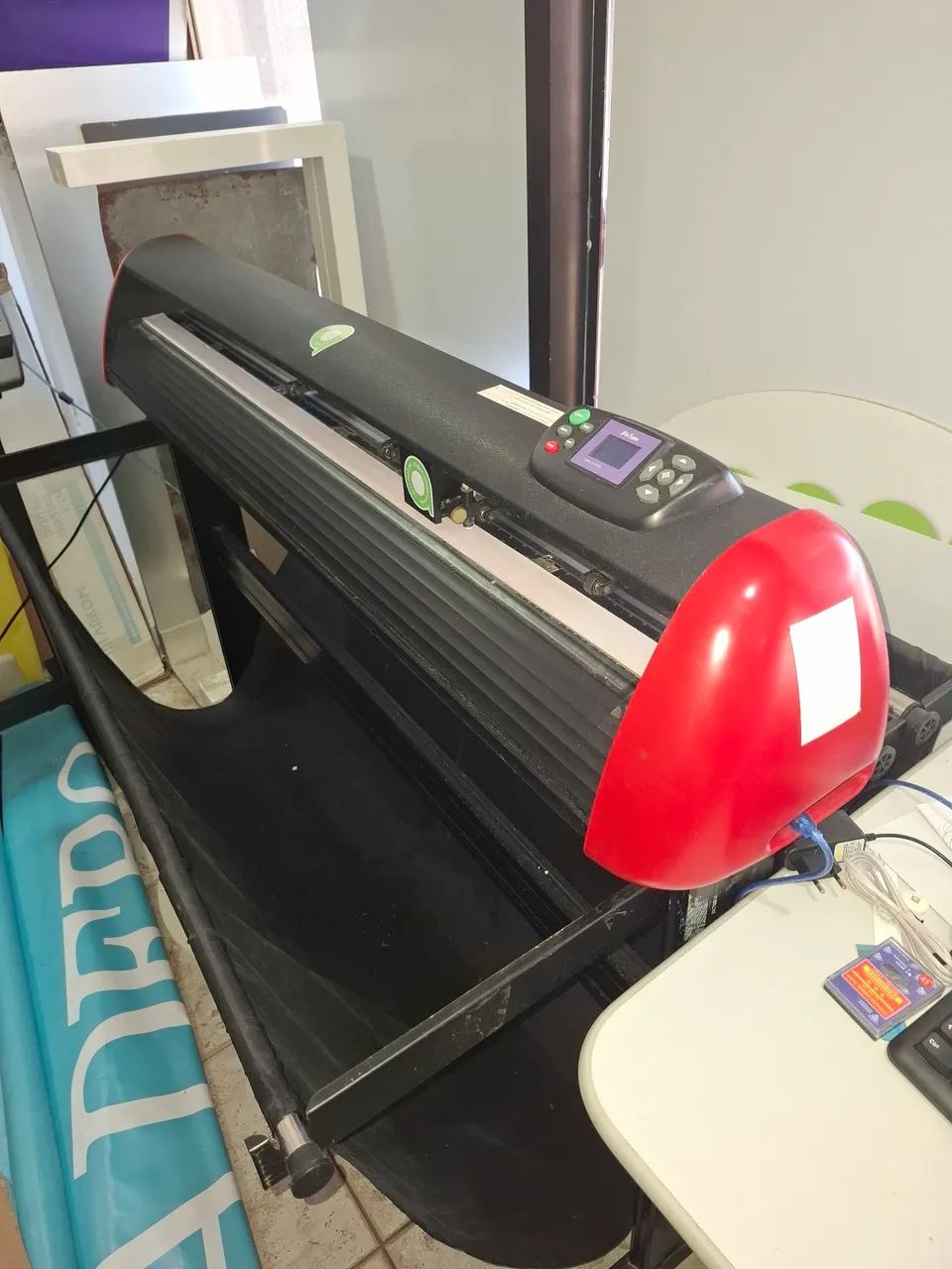 Plotter Foison completa, a mais top, com maior boca de recorte, sensor de corte de conrno - Foto 2