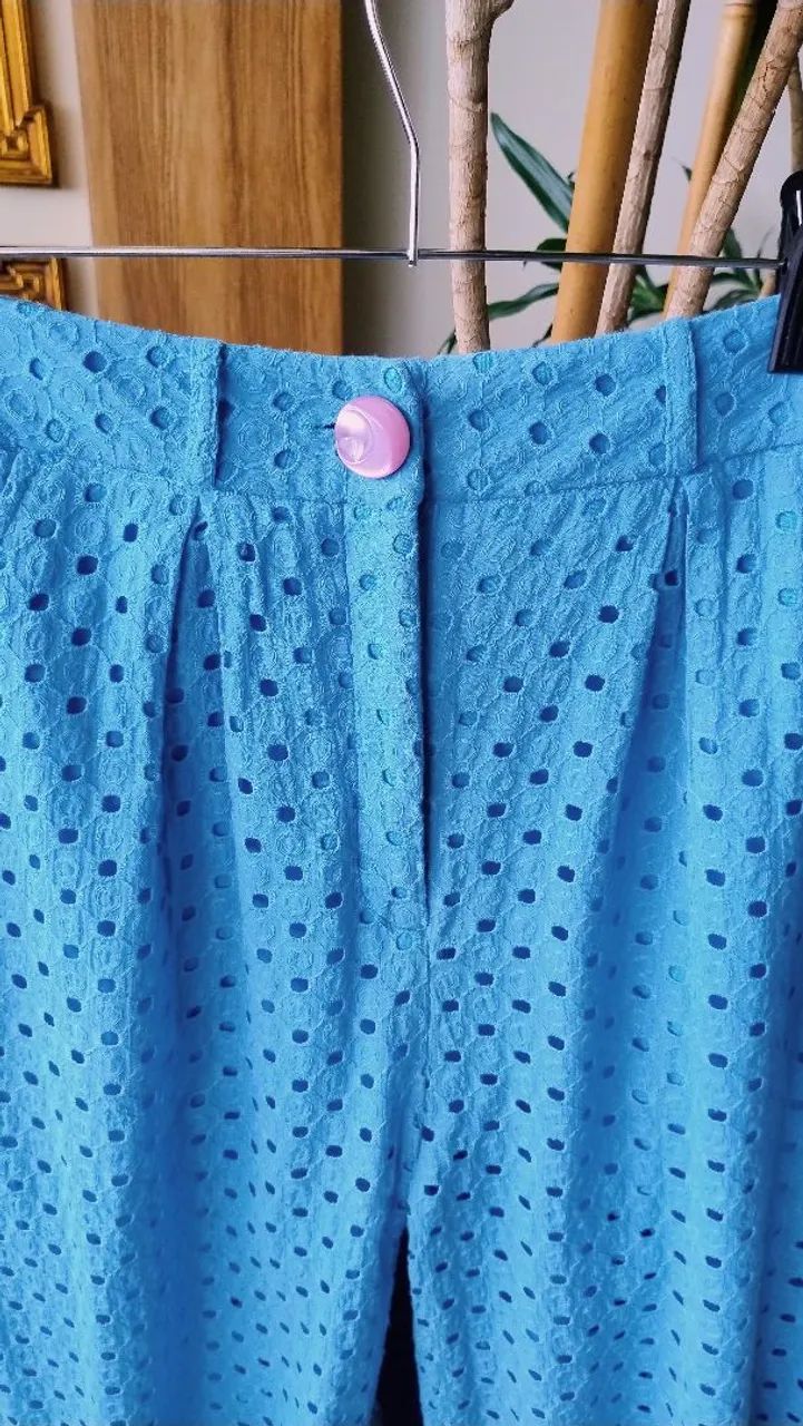 Calça Laise Turquesa da NV - Foto 2