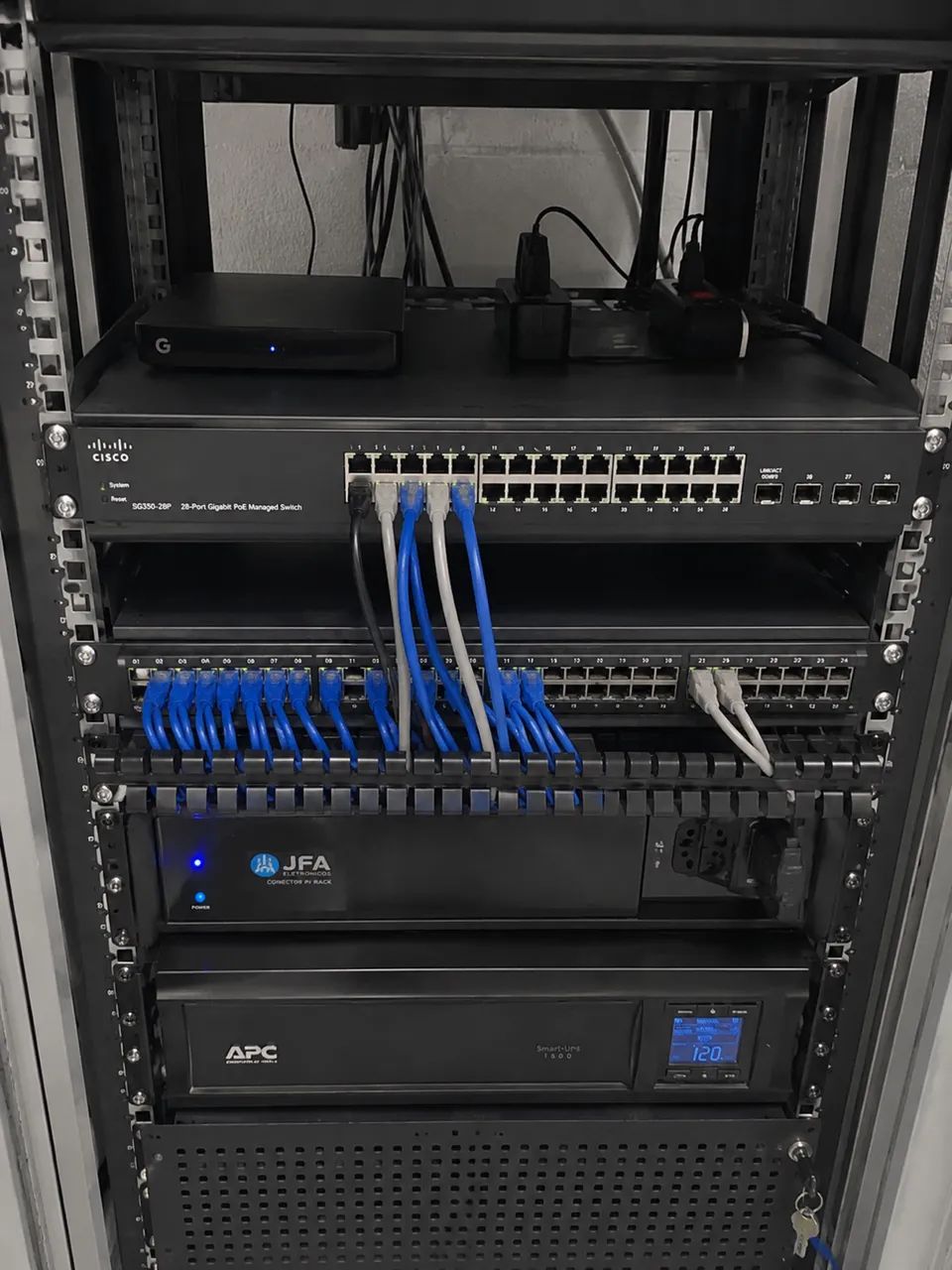 Switch Cisco Sg350-28p Rack (Usado)