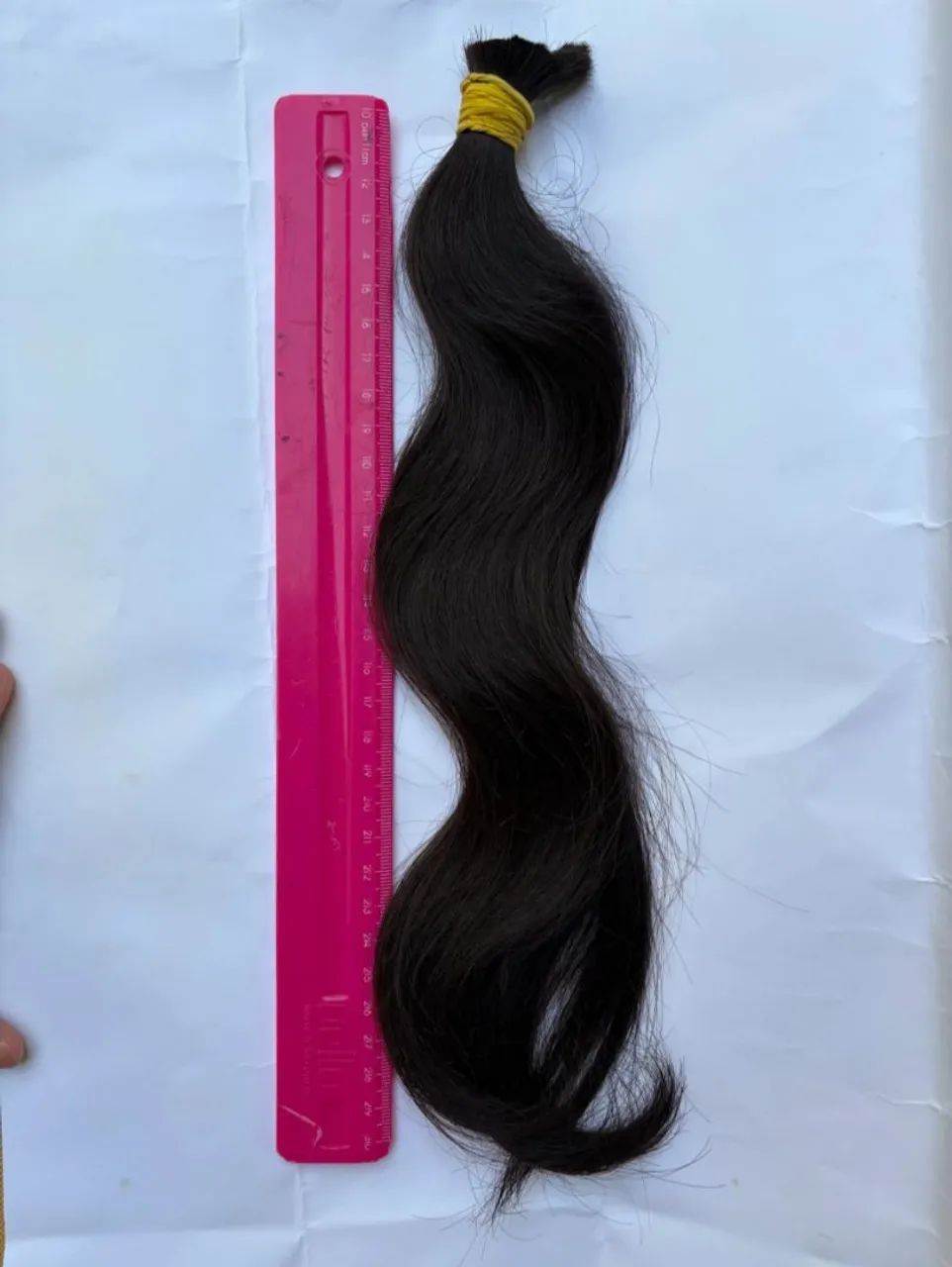 Cabelo Humano: 100% Virgem e Natural. 30 CM - Foto 4
