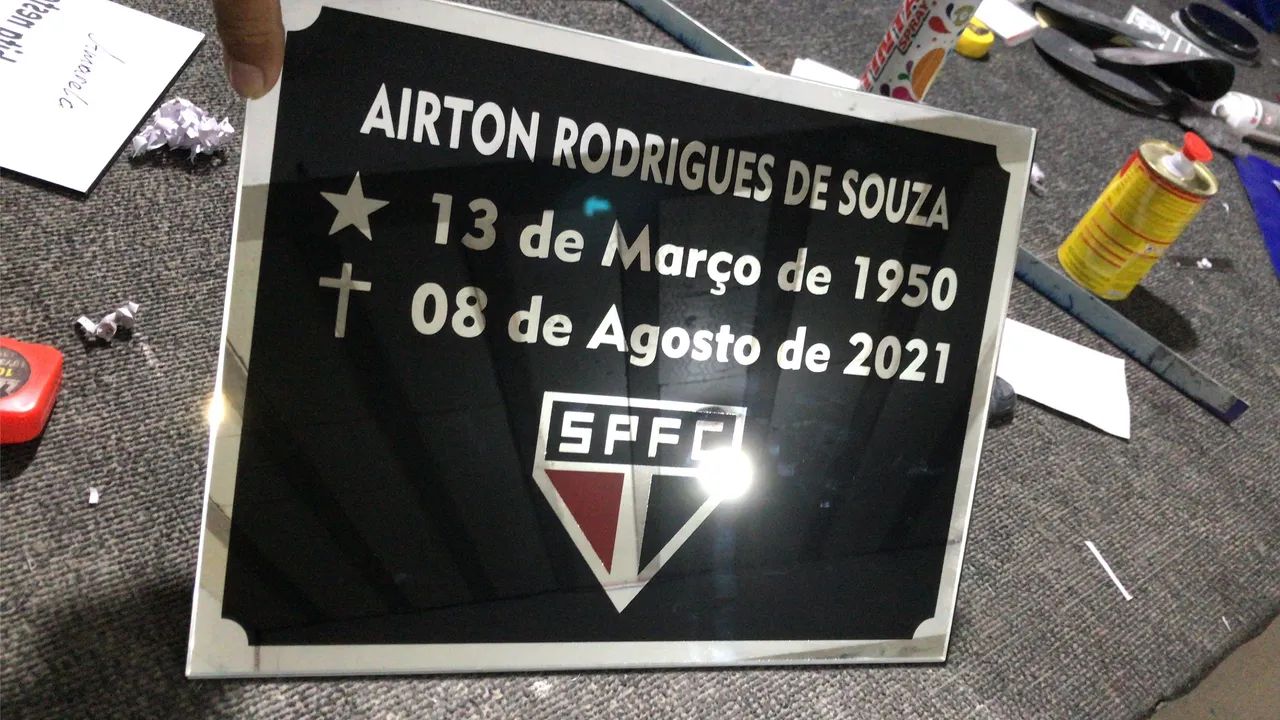 Placas para lápide! 