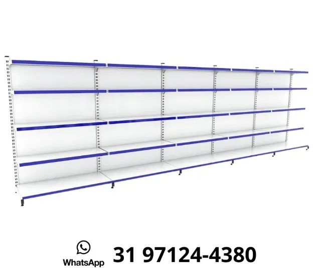 Gôndola de Parede Branca Polar 30x40