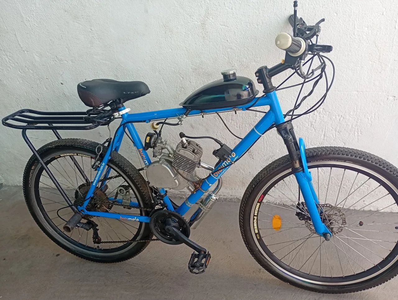 Bicicleta motorizada 80cc com nota fiscal.