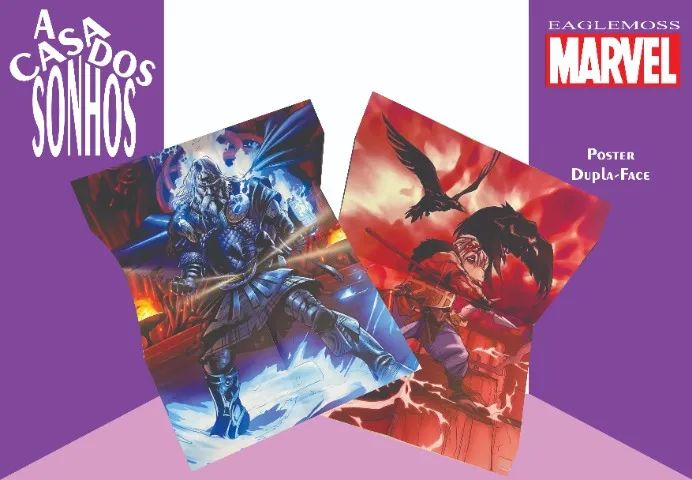 Coleção de Miniaturas Marvel Eaglemoss Especial - Odin Completa - Foto 4