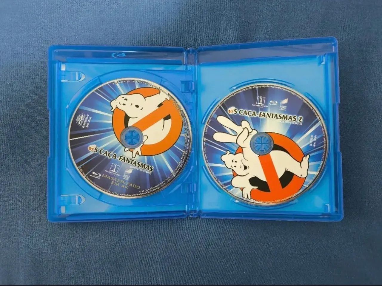 Caça fantasma 1 é 2 blu ray - Foto 2