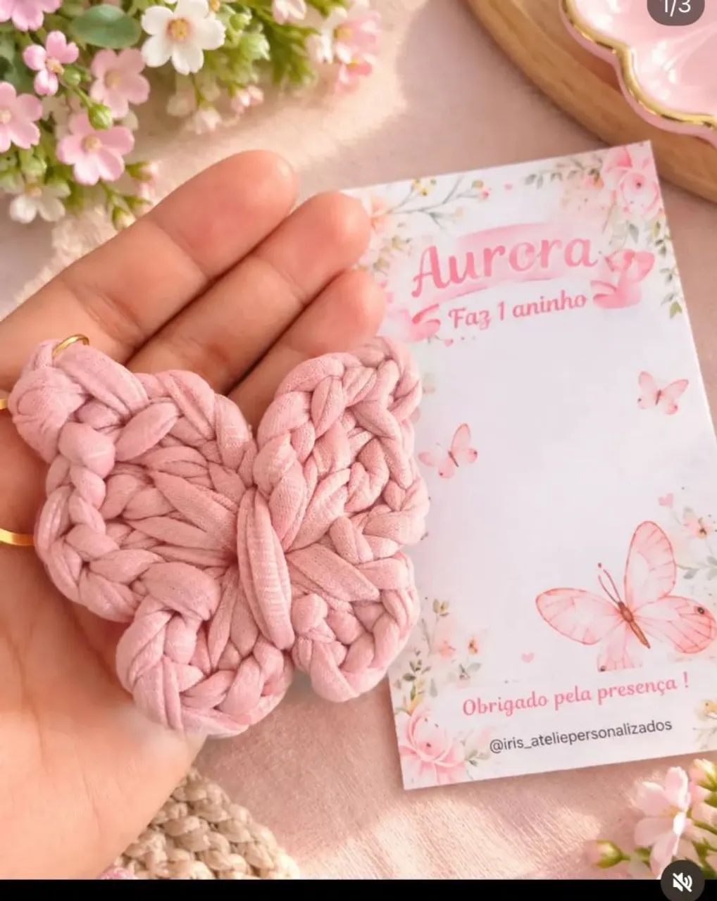 Lembrancinha chaveiro croche