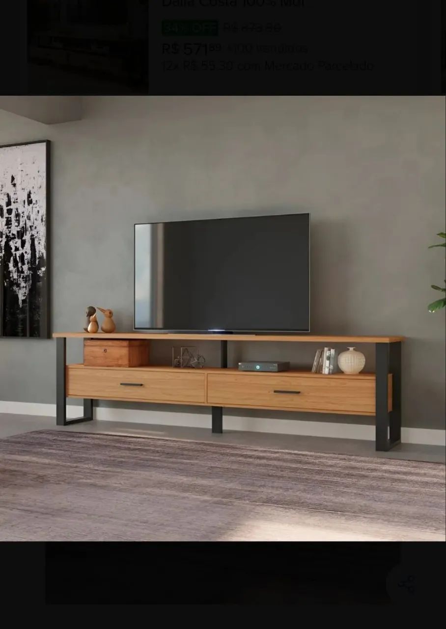 Rack estilo industrial 