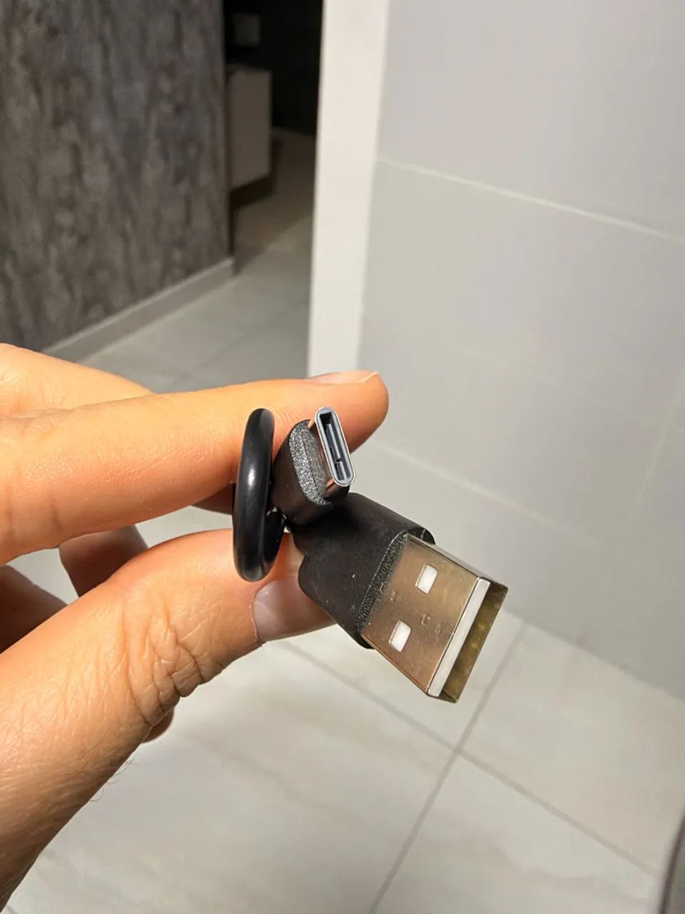 Microfone sem fio recarregável para iPhone  - Foto 5