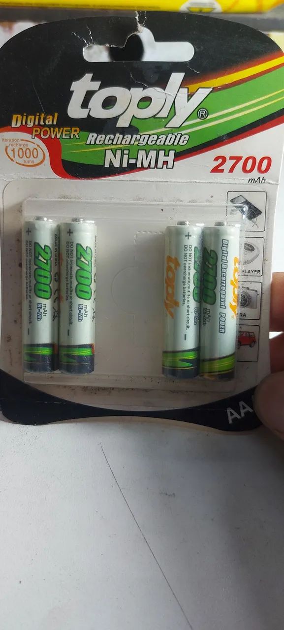 Pilha palito recarregável  - Foto 2