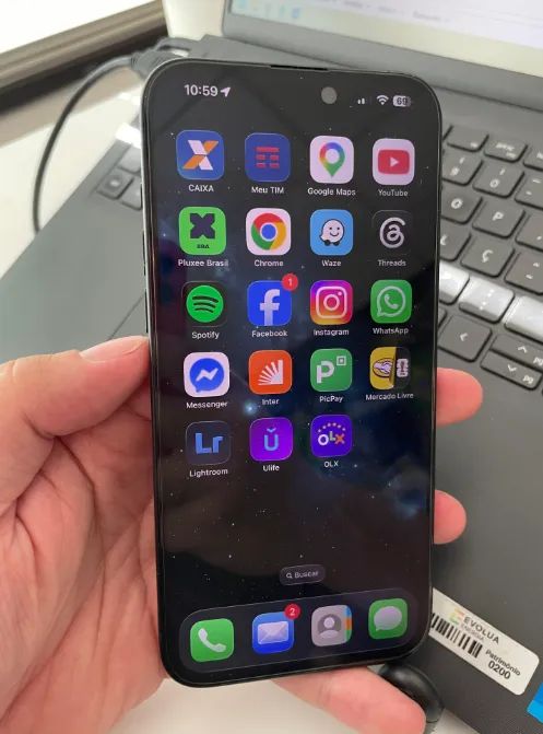 iPhone 15 Pro Max 256GB Black Titanium - Troco em iPhone 