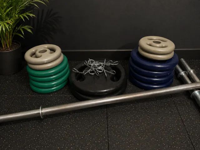 Barras maciças e ocas musculação  - Foto 3