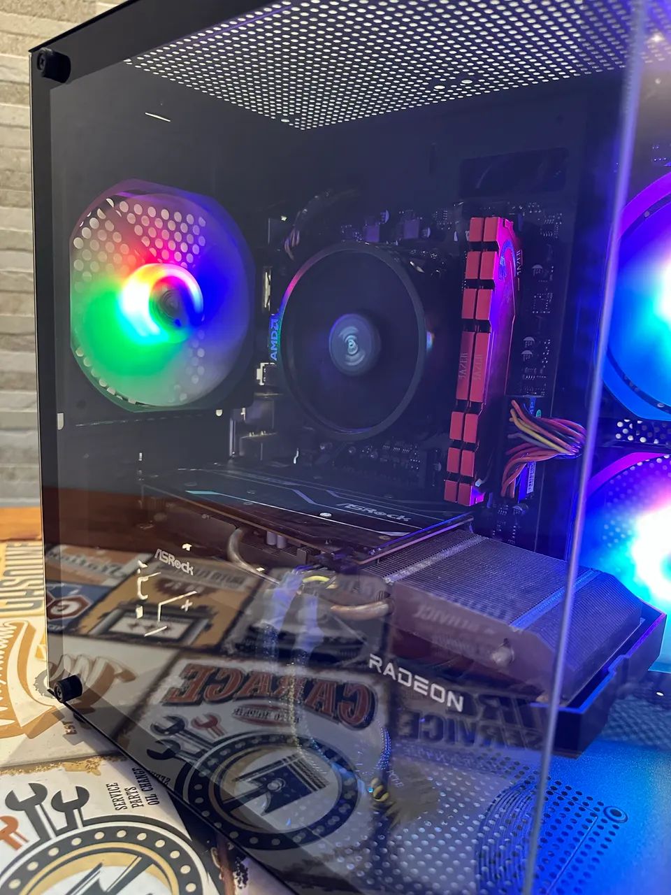 PC Gamer Ryzen 5 e RX 6600 - Foto 2