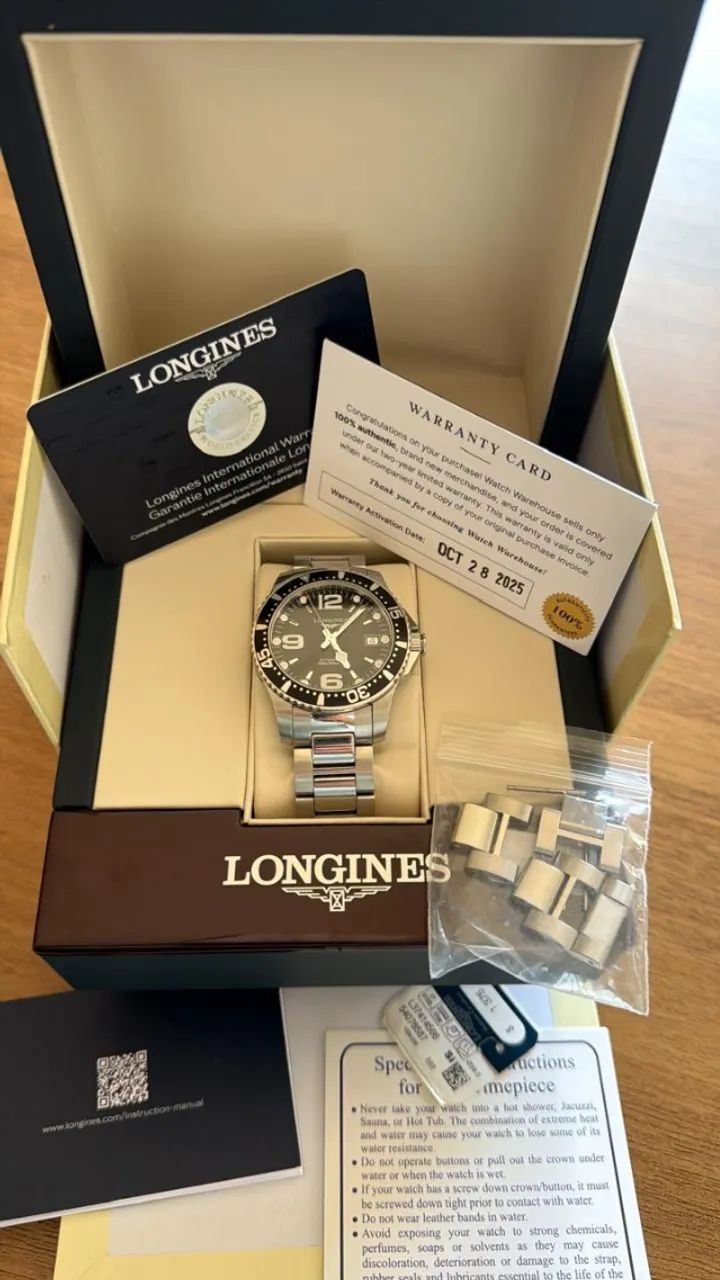 Relogio Longines HydroConquest 2020 39mm