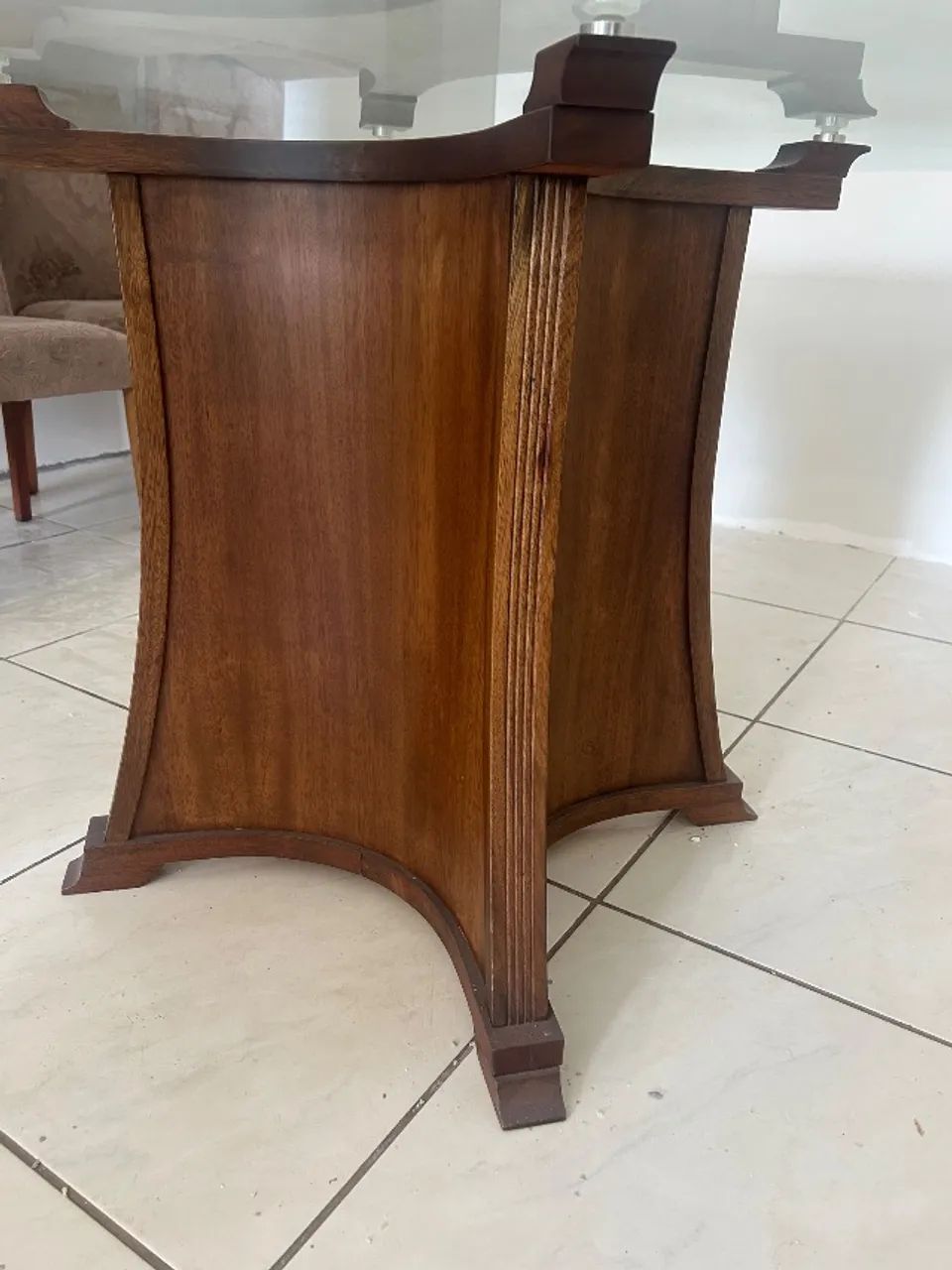 Mesa de jantar quadrada para 8 lugares - Foto 4