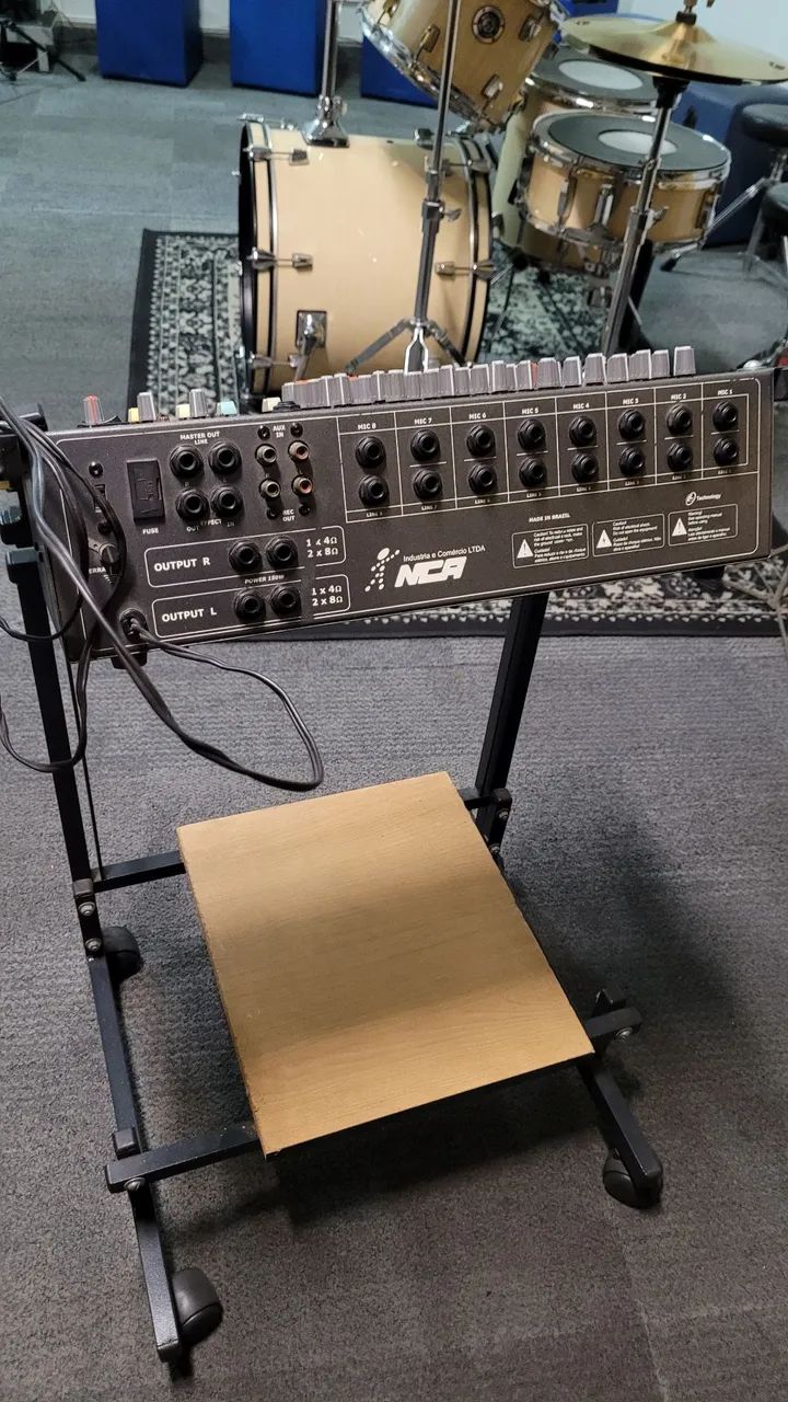 Mesa amplificada 8 canais NCA oportunidade  - Foto 2