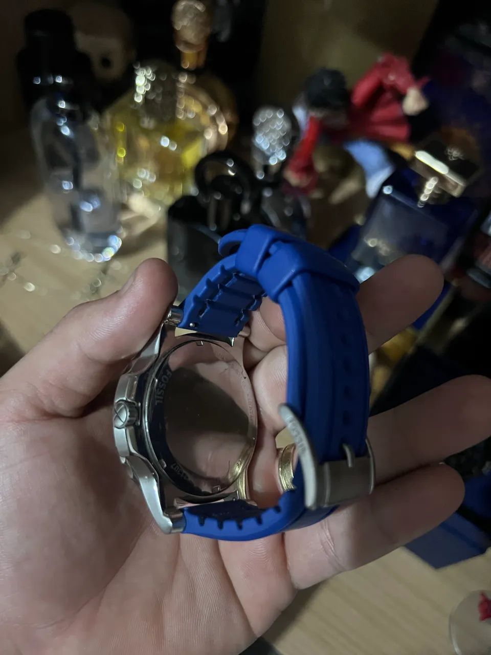 Relógio Fossil Bryson Blue BQ1024 - Foto 4