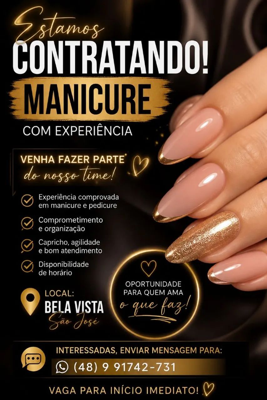 VAGA PARA MANICURE