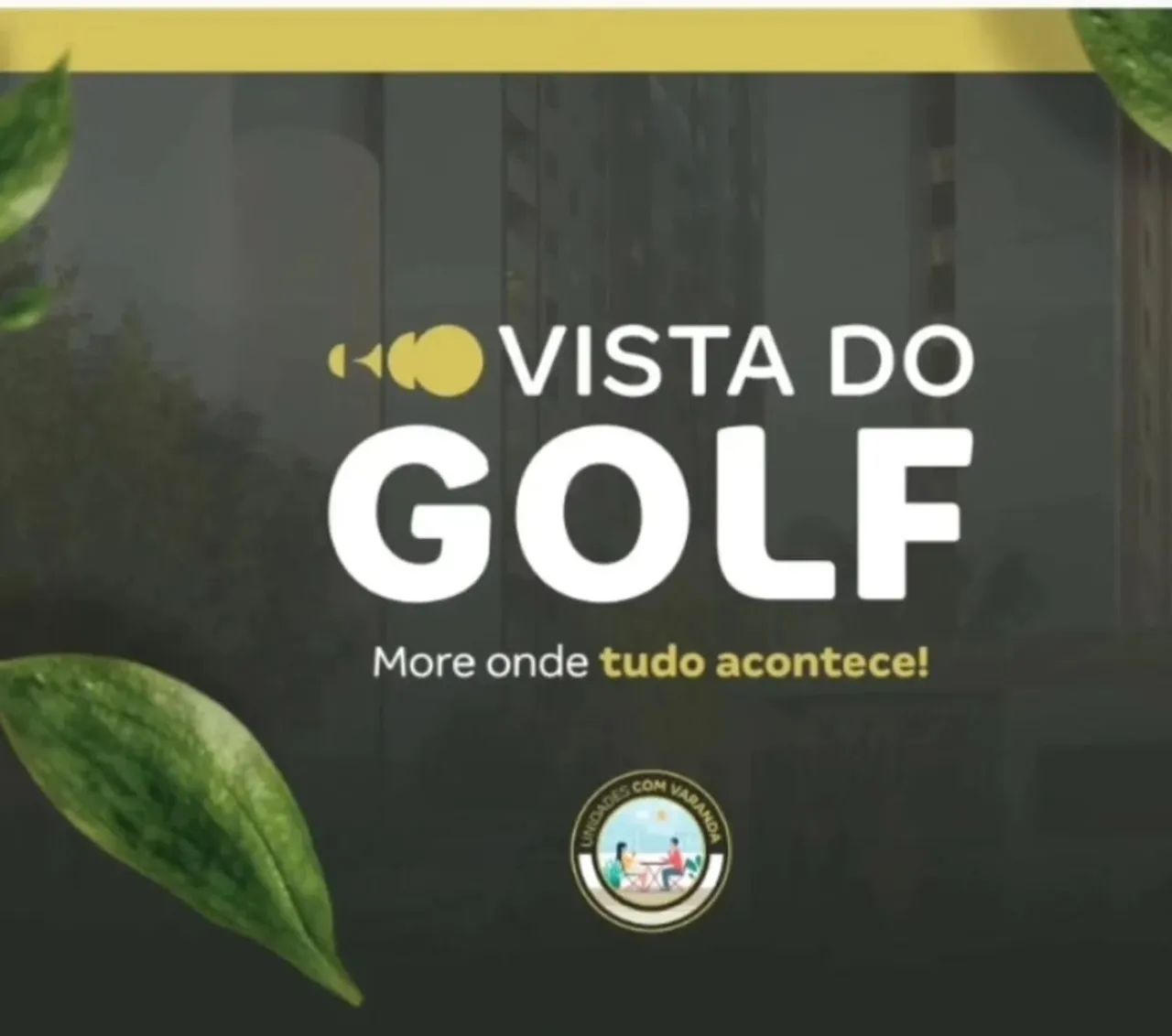 Condomínio vista do golf 