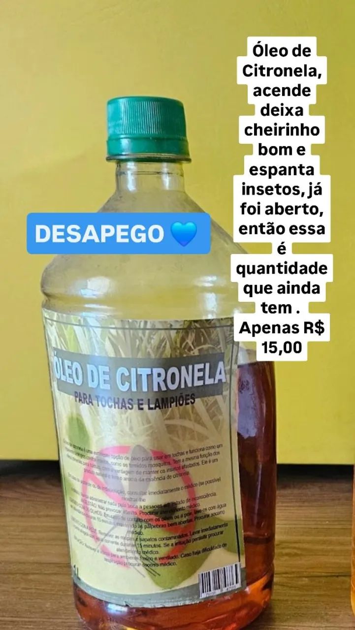 Óleo de citronela  - Foto 2