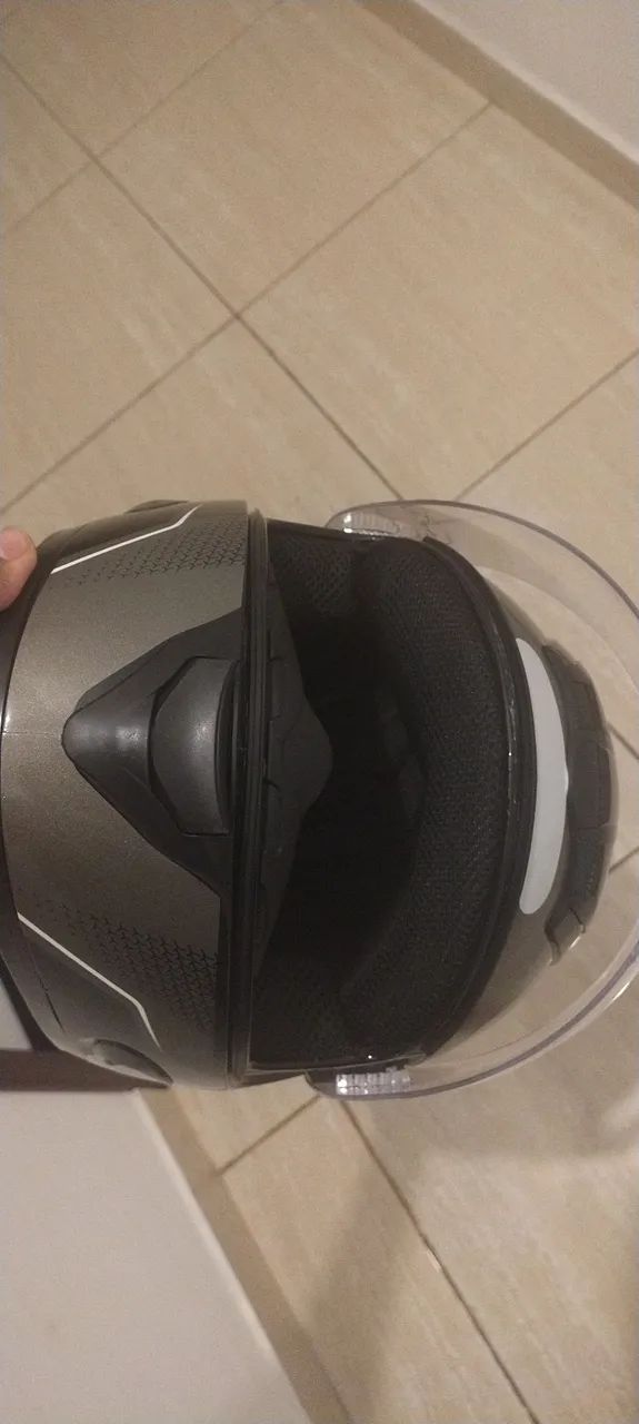 Capacete novo para moto tamanho 58 - Foto 2