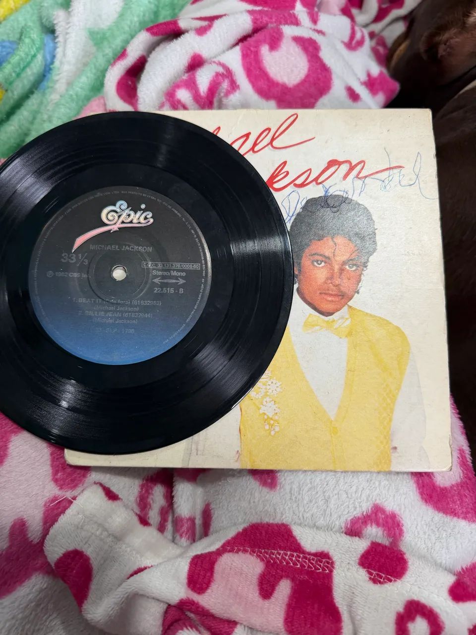 Compacto / Disco de Vinil Raro - Michael Jackson (EP 1982 / Epic Records)