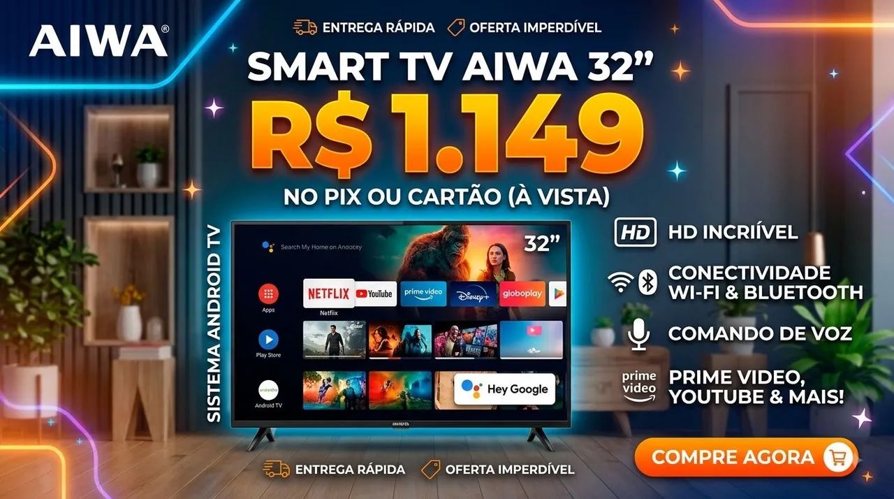 Televisão e celular  - Foto 2