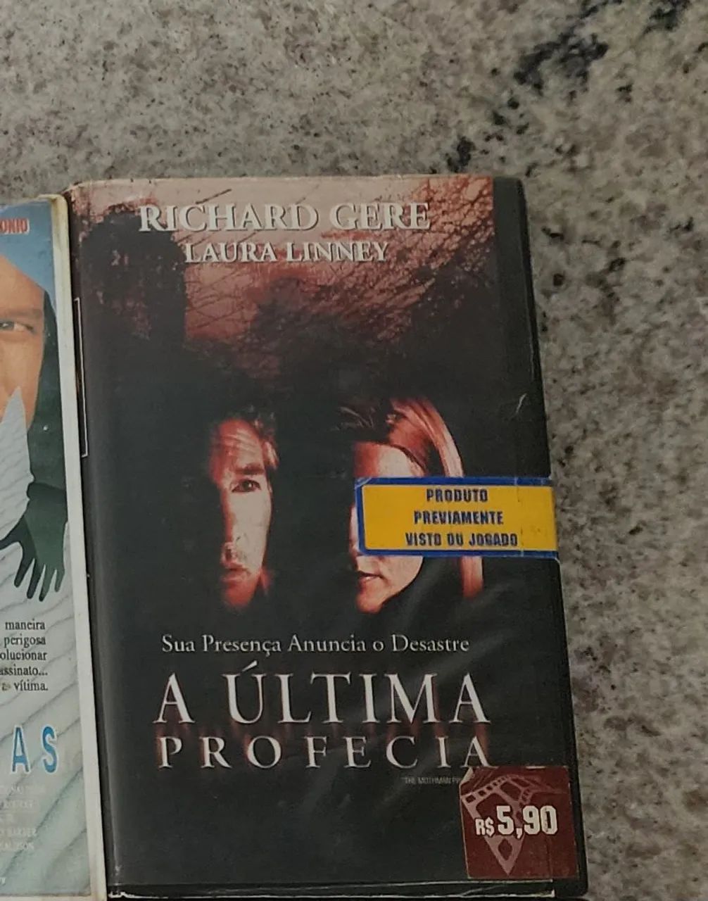 Fita VHS A Última Profecia