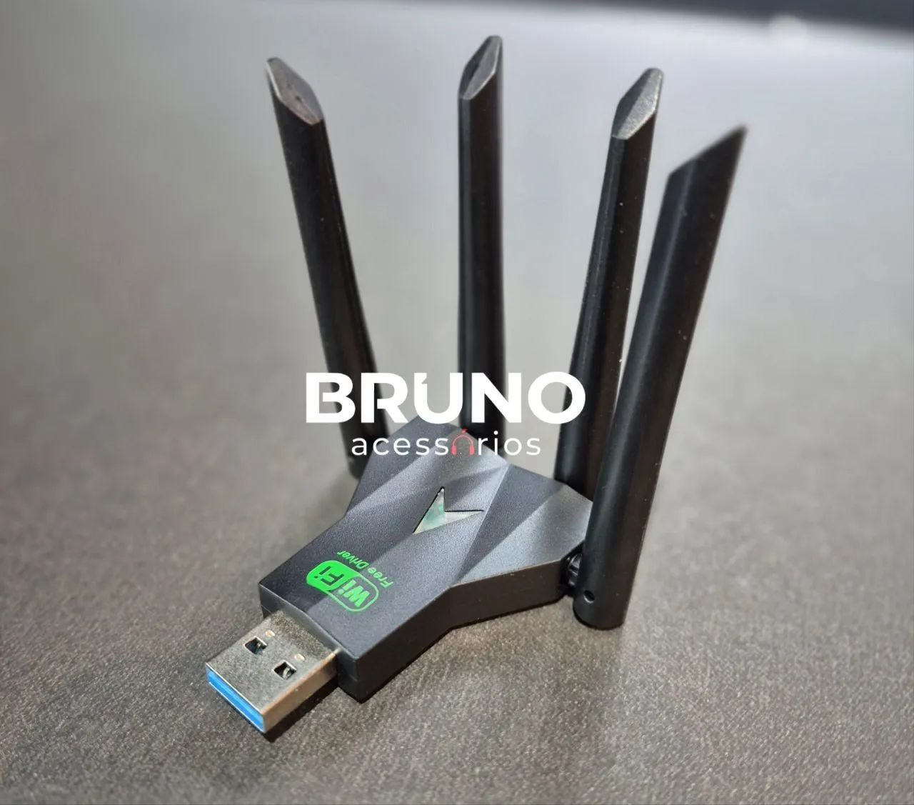Adaptador wireless USB Dual Band Knup com Antenas  - Foto 2
