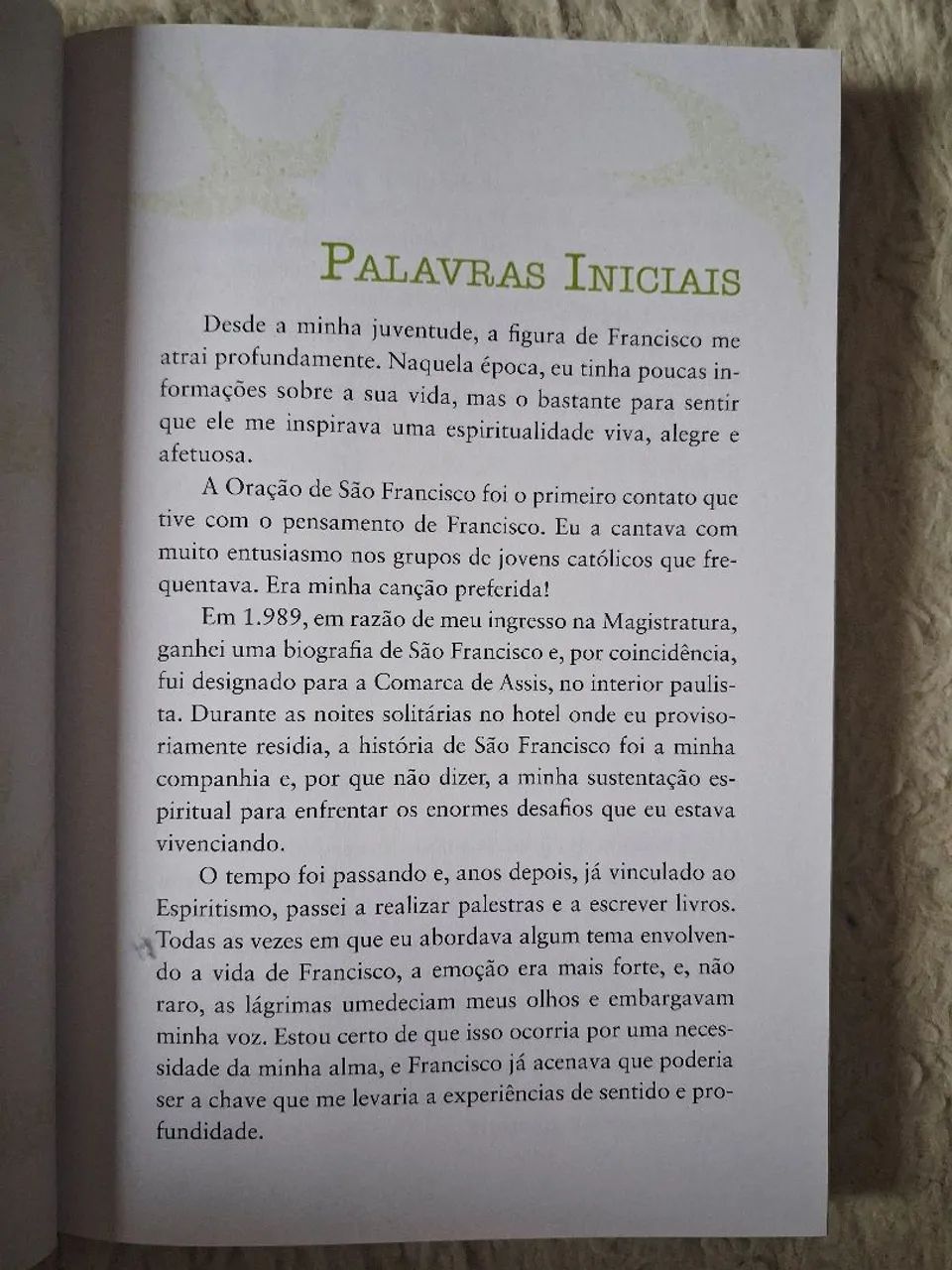 Livro Simplesmente Francisco  - Foto 3