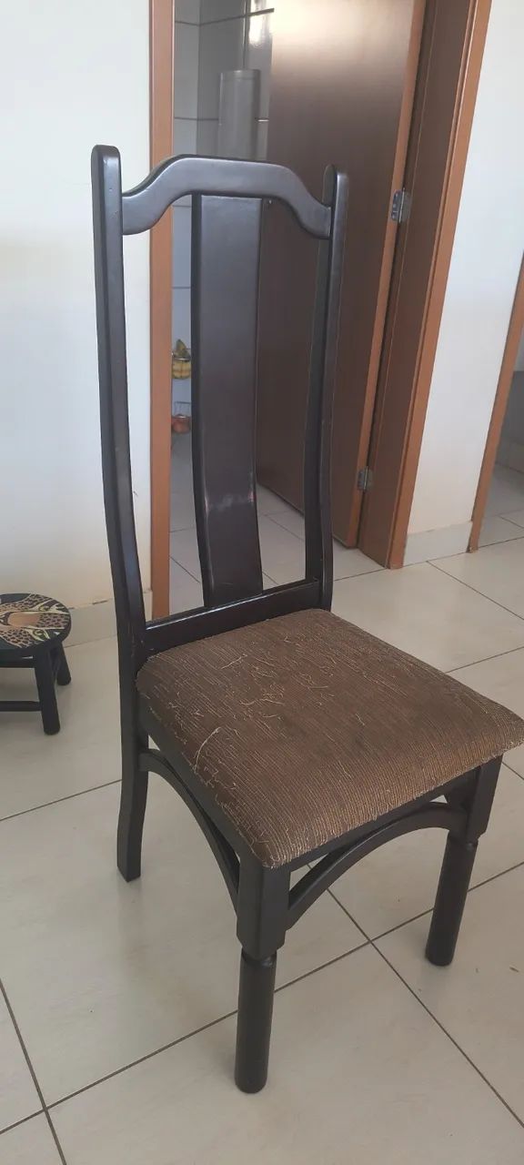 Mesa de jantar tampo de vidro - Foto 4