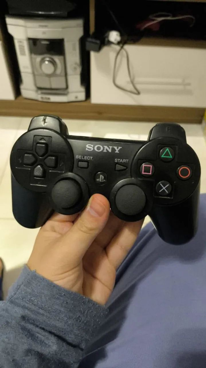 CONTROLE PS3 ORIGINAL PERFEITO 