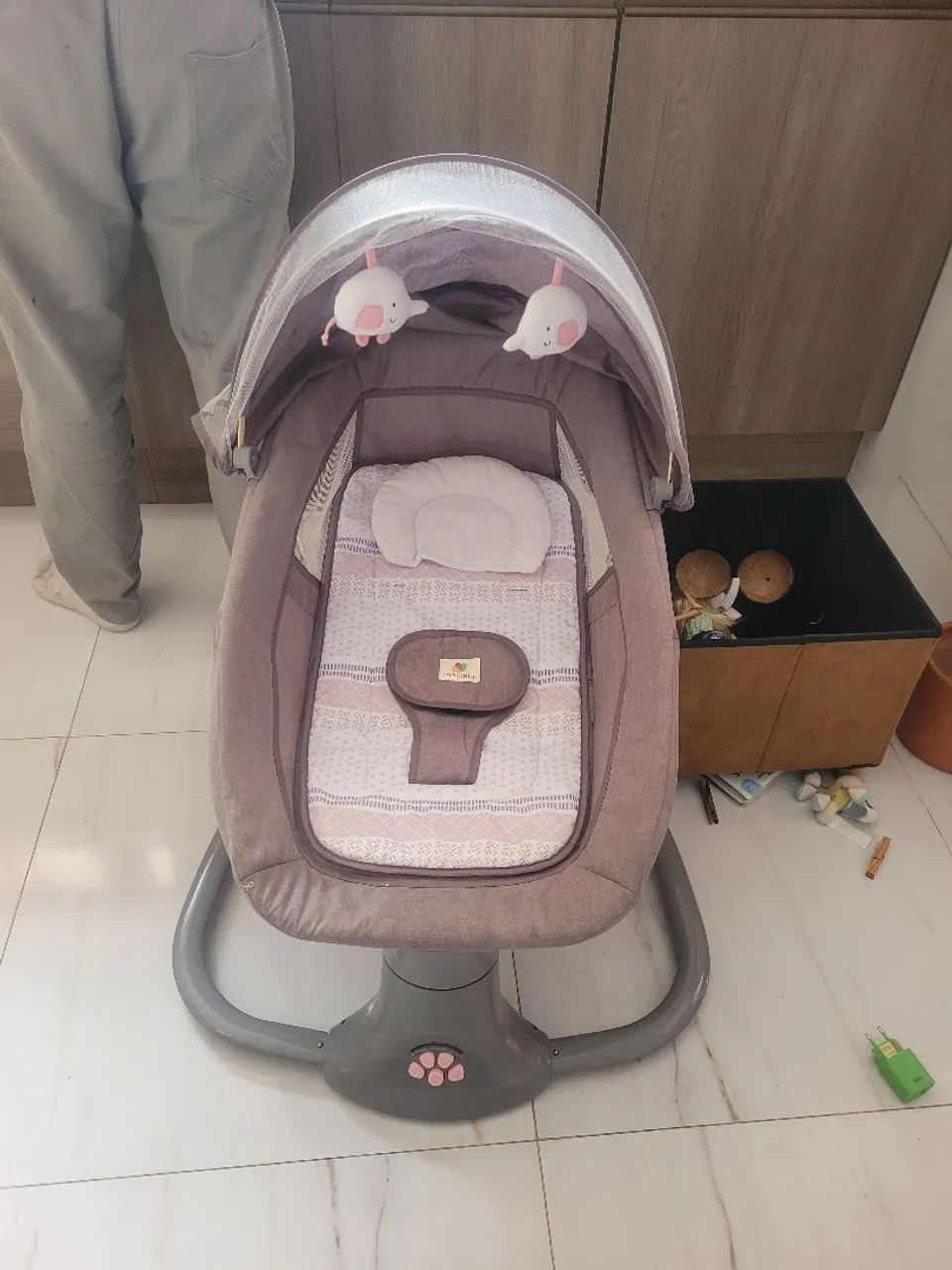 Cadeira de balanço de bebê Mastela