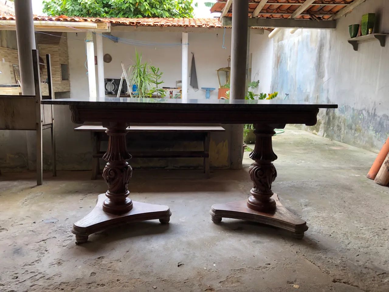 Mesa com tampo de granito  - Foto 2