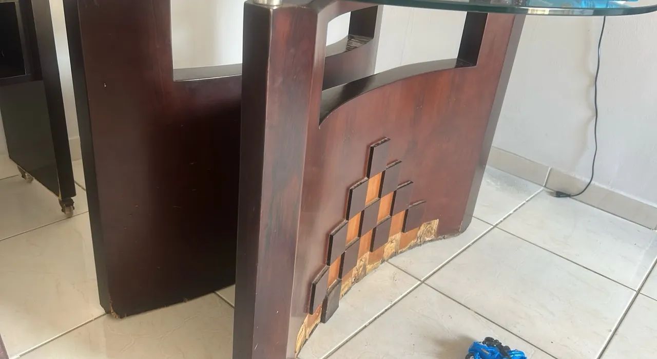 Base de mesa de madeira  - Foto 3