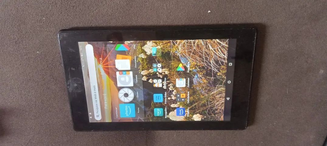 Tablet Amazon Fire 7 tela de 7 polegadas funcionando - Foto 2