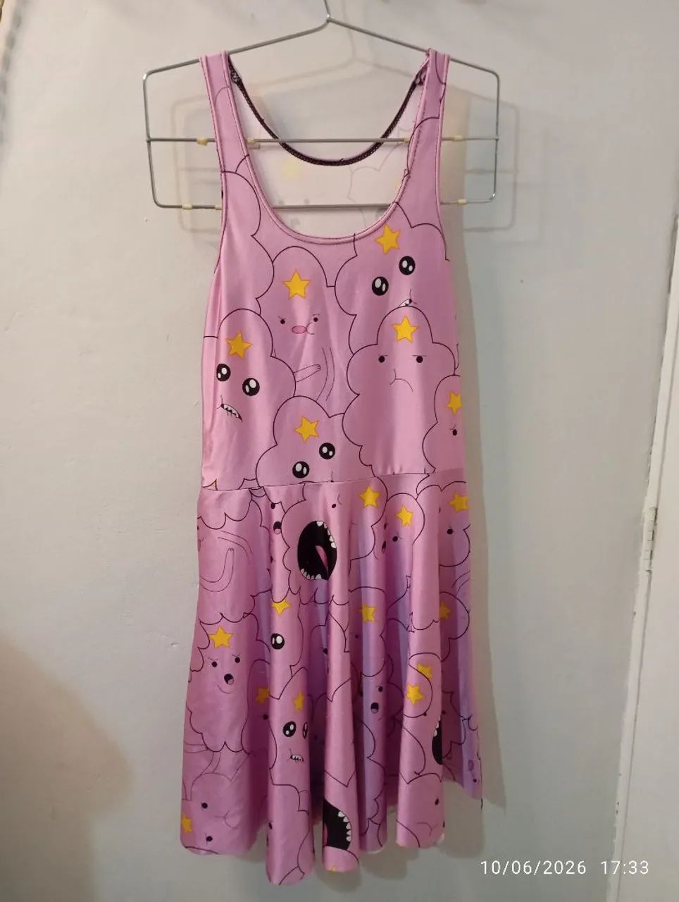 Vestido princesa caroço hora de aventura 