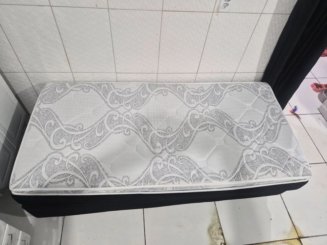 Cama Box Solteiro D33 Bonsono + Pillowtop - Super Conservada - Foto 3