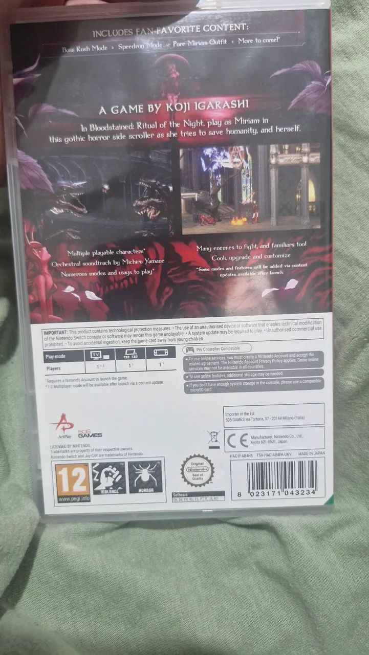 Bloodstained switch - Foto 3
