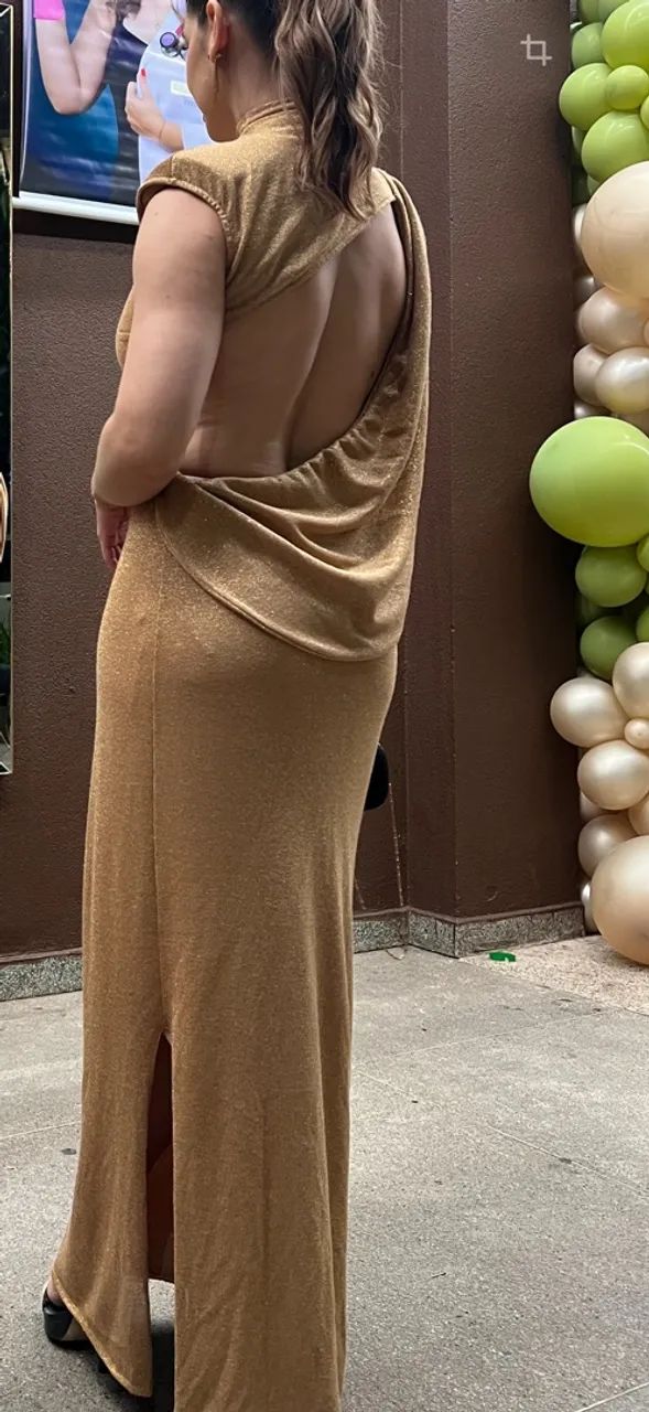 Vestido Oásis de Festa - usado uma vez  - Foto 5