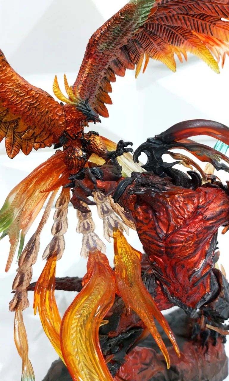 Action Figure Final Fantasy Xvi Collector Edition Ifrit Vs Phoenix