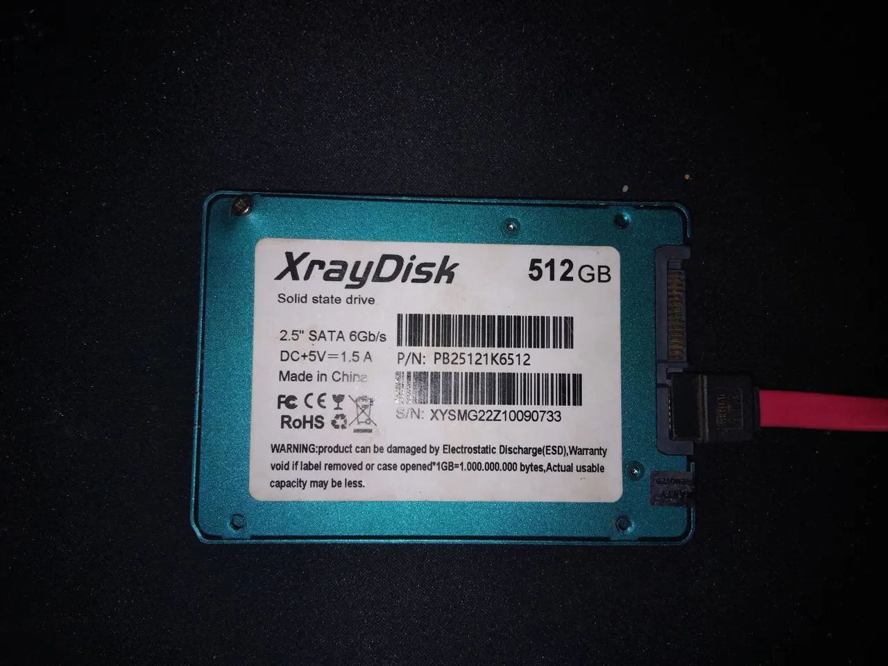 Ssd 512 gb Sata X-ray disc - Foto 3
