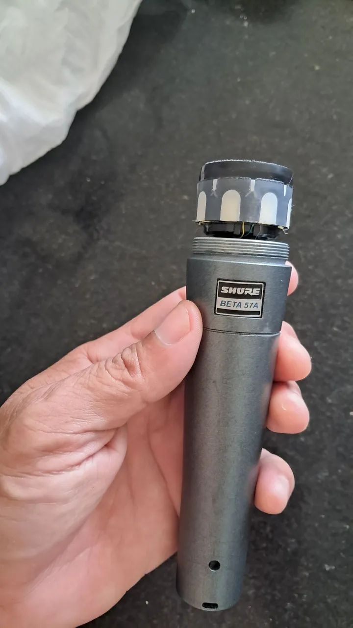 MICROFONE SHURE BETA 57A ORIGINAL 930,00  - Foto 4