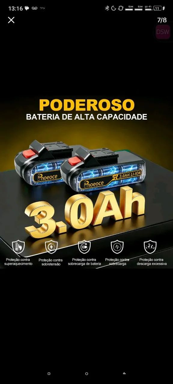 Parafusadeira furadeira  - Foto 4