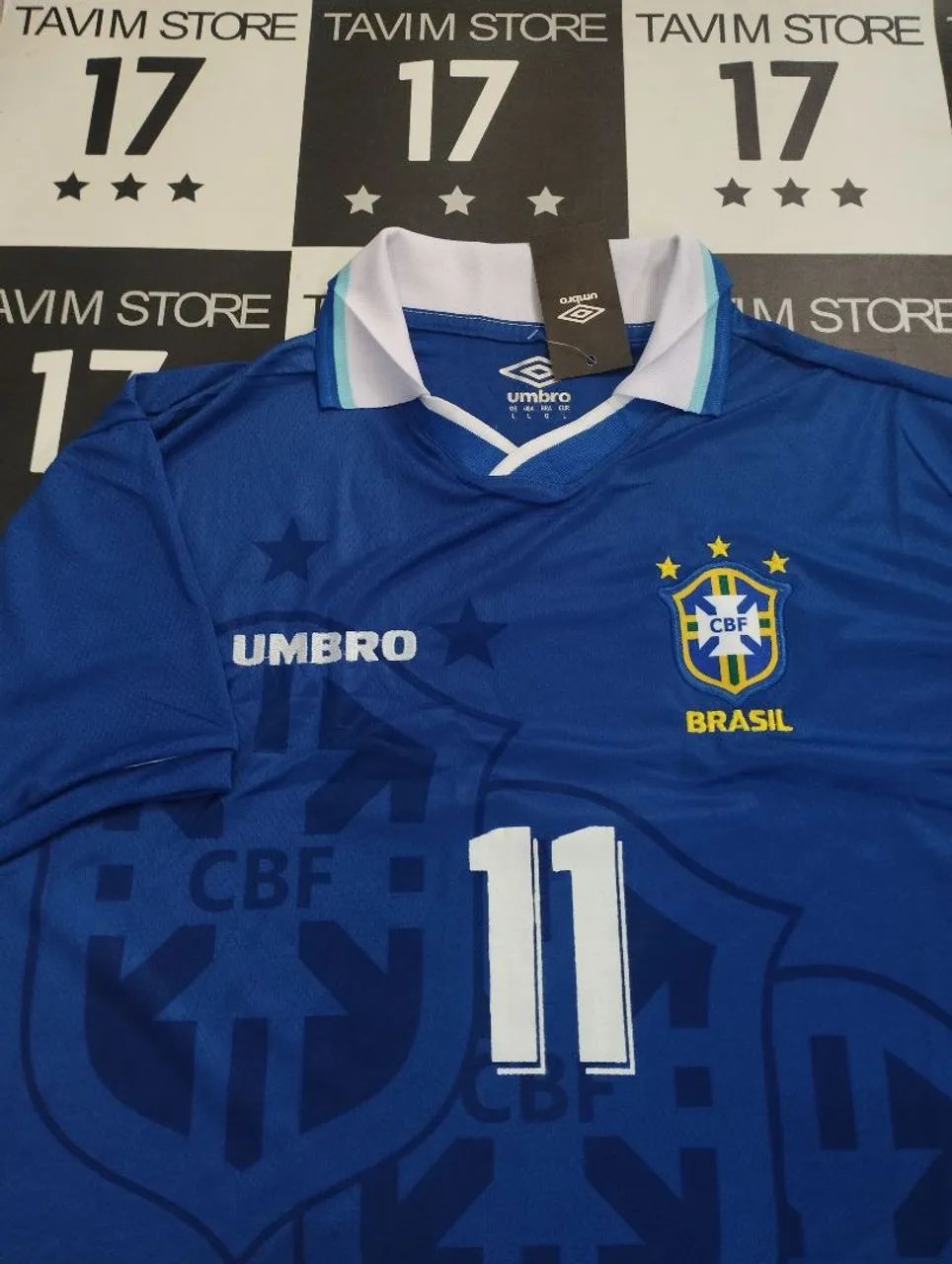 Camisa retrô da seleção brasileira  - Foto 2