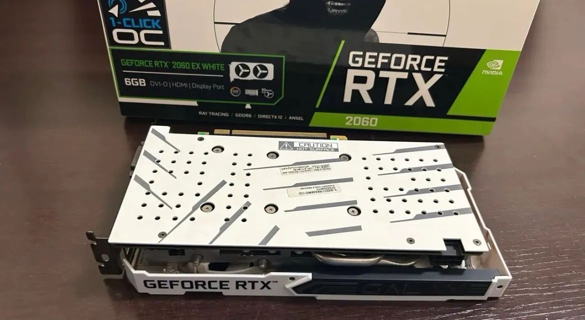RTX 2060 GALAX WHITE - Foto 2