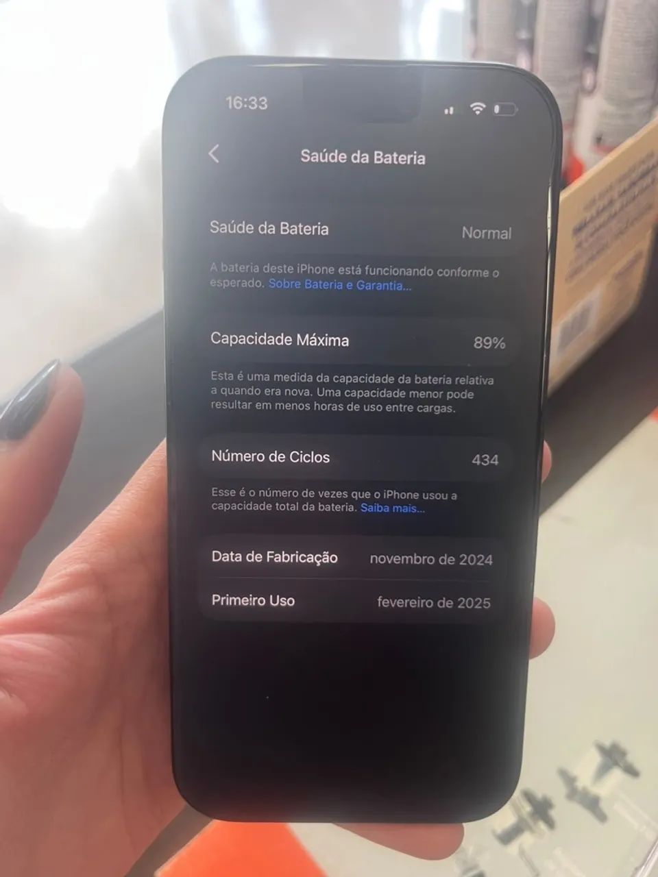 iPhone 16 128 gb Seminovo - Foto 3